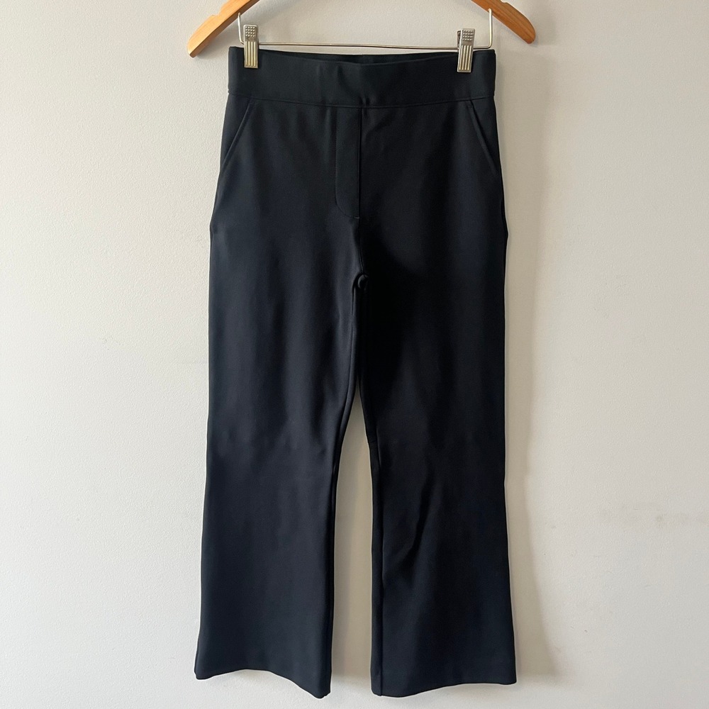 Spanx PerfectFit Ponte Kick Flare Black Small Shaping Pant Small Black Classic
